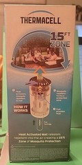Thermacell Heat Activated Mosquito Repellent , No Spray, Scent Free 15 Ft Zone