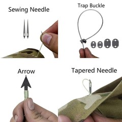 2 Fishing Hiking Hunting Bushcraft Survival Card Tool 22-1