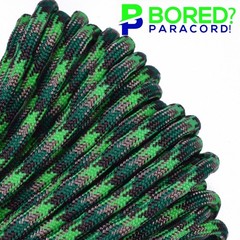 Neon Green Flame – 50 FT – 550 Paracord Rope 7 strand Parachute Cord