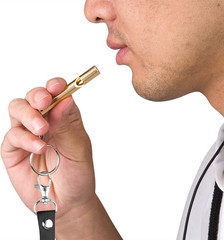Emergency Whistle, 2PCS Premium Safety Survival Whistles with Lanyard Keychain,
