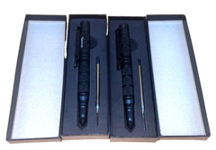 2 Pack Emergency Glass Breaker Survival Tactical Pen Aircraft Grade Aluminum
