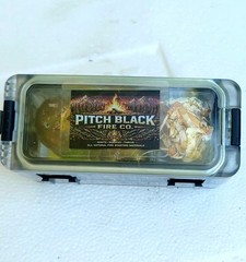 Pitch Black Fire Co. Fire Starter Kit Waterproof Magnetic Camping Survival