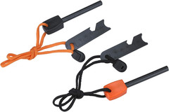 FOSTAR Ferrocerium Alloy Rod Fire Starter, 5/16 Inch Thick Waterproof Fire Steel