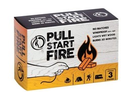 Pull Start Fire Pull String Multi-purpose Firestarter, 3-pk