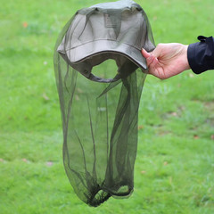1-3PC Fishing anti Mosquito Insect Hat Fishing Hat Bug Mesh Head Net Face Protec