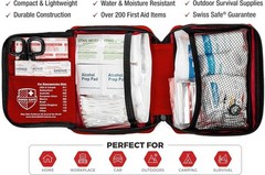 200-Piece Professional First Aid Kit for Home, Car or Work : Plus Emergency M…