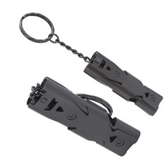 Survival Whistle, Emergency Survival Double Tubes Whistle 150dB Survival Keyc…
