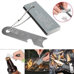 LOT Emergency Fire Ferro Rod Magnesium Flint Fire Starter Survival Camping Tools