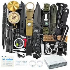 Survival Kits 37 in 1, Gifts for Men Dad Husband 37 in 1 Survival Kits
