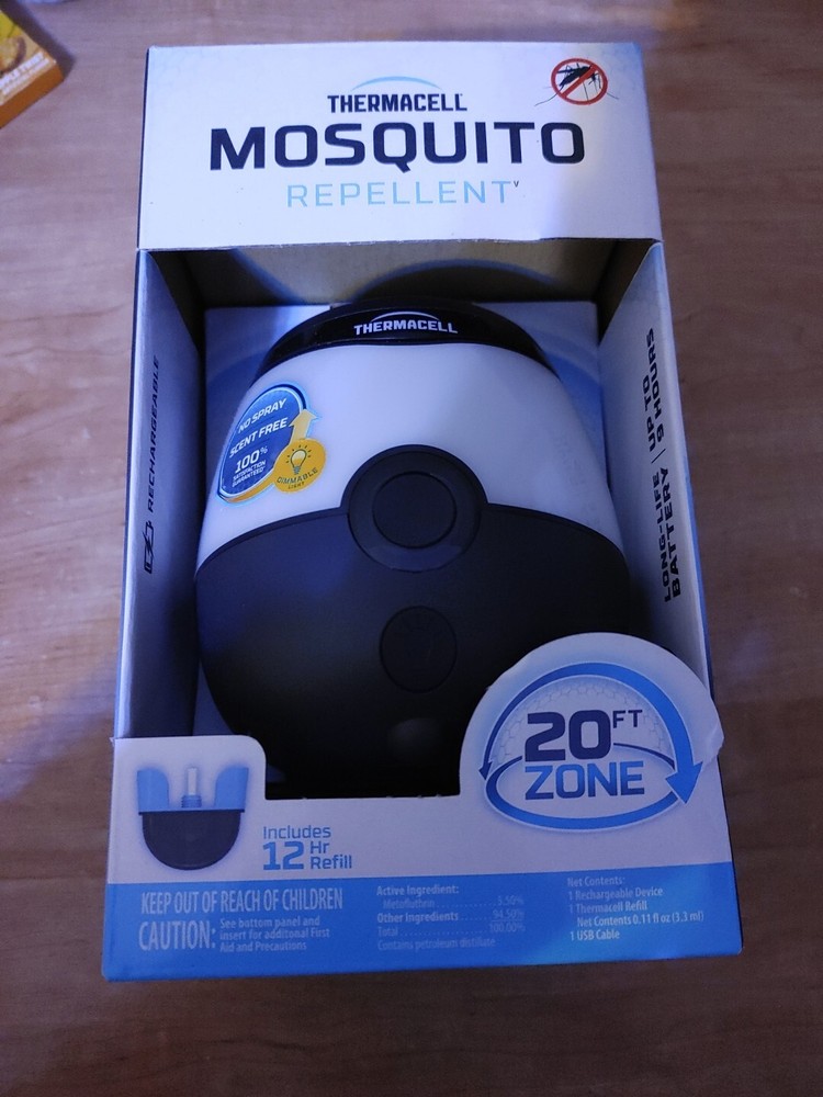 USB Rechargeable Refillable Powerful Mosquito Repeller 20 ft. Range