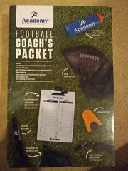 Academy Football Coach’s Packet Pump – Tee – Whistle Clipboard Mesh Sack Kit