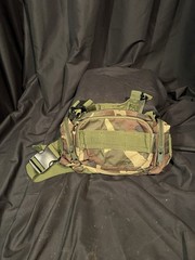 Molle Waist Shoulder Camping Hiking Tactical Utility Military Bag Pack Pouch