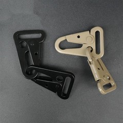 Steel Quick Clip Hook Outdoor Belt Carabiner Utility Hanging Buckle