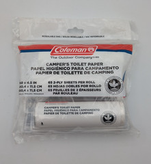 Coleman Campers Toilet Paper 65 2-ply Sheets Per Roll