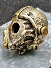 Paracord Bracelet DIY Accessories BEAD Pendant Brass Parts Vampire Bot Skull USA