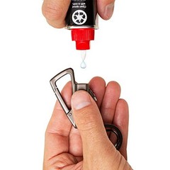 Charcoal Reusable Metal Keychain for Match Bottle Opener – Reusable