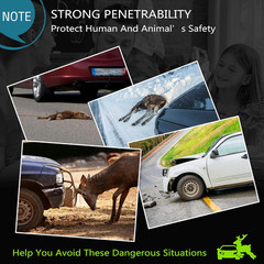 Elook Deer Warning Whistles Device for Car, save Deer Whistle with Upgraded Acry