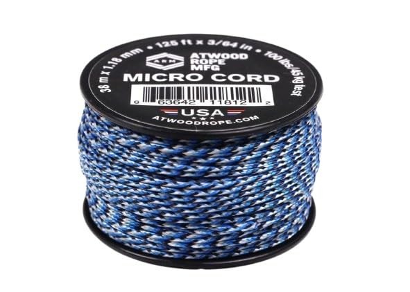 Tactical Nylon/Polyester Micro Utility Cord 1.18mm X 125ft Reusable Spool | F…