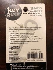 US Flag Carabiner Aluminum