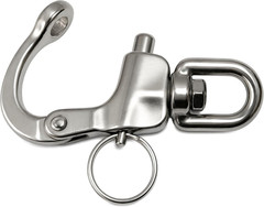 316 Stainless Steel Swivel Eye Snap Shackle Quick Release,Bail Rigging Clip