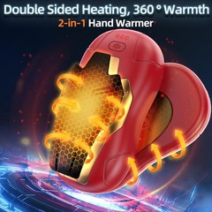 10000mAh Rechargeable Hand Warmers – Magnetic Double-Side, 3 Heat Levels