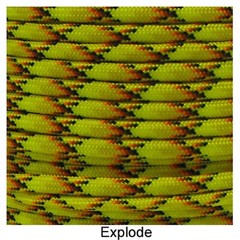Explode Paracord 100 Foot 550 lb 7 Strand Camping Survival Rope