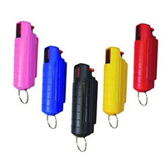 Self Defense OC Pepper Spray Keychain Police Grade Personal Safety mix 5pcs