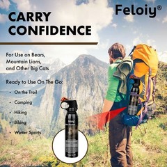 Bear Repellant Spray 11 oz Self Defense-Camping& Hiking Protection