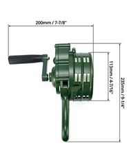 Hand Crank Siren Horn, Hand Loud Crank, Emergency Safety Manual Siren,
