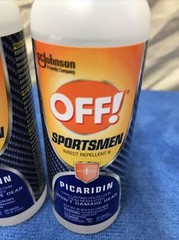 Lot Of 2- OFF! Defense Insect Repellent Spritz with Picaridin 4 Oz Each