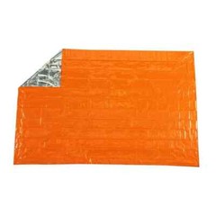 4 Pack SOL Heat Sheet Survival Thermal Emergency Blanket 1 Person Quiet Warm