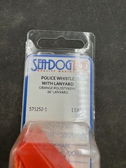 Sea-Dog Line Police Whistle and Lanyard Large 571252-1
