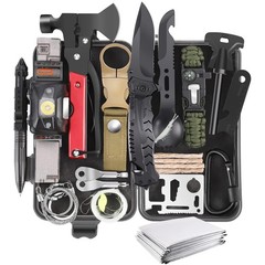 Gifts for Men Dad Husband Boyfriend, 30 in 1 Survival Gear and Black