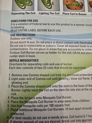 NEW Mosquito Repelling Terra Cotta Burning Dish W/ 4 Starters Citronella Scent