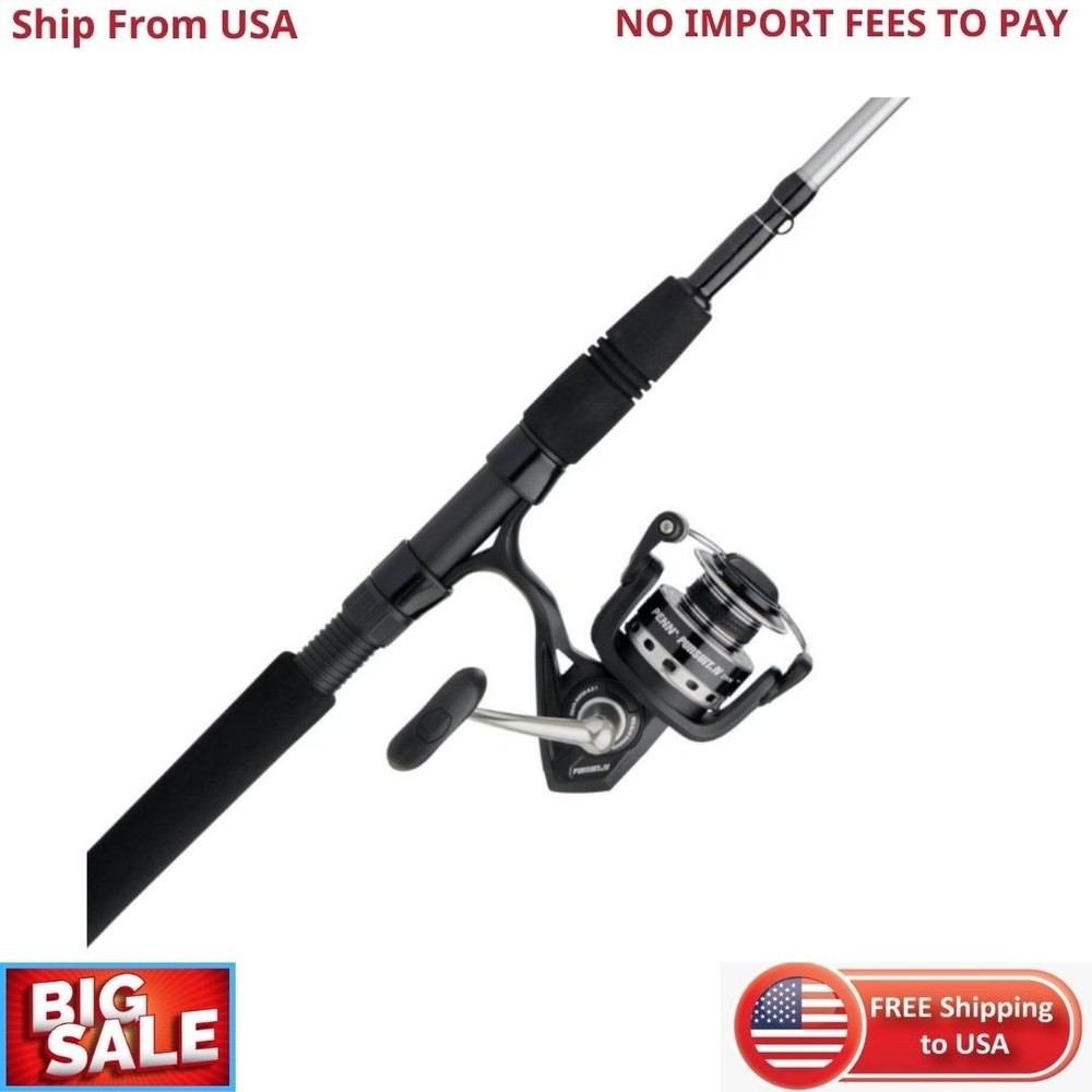 PENN Pursuit® IV Combo, 7′ Medium Light Fishing Rod, 2500 Size Reel New