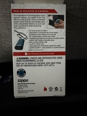 Zippo HeatBank 6 Rechargeable Electric Hand Warmer Power Bank Blue