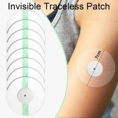 50PCS Adhesive Patches Waterproof Sensor Covers Flesh Flexib For Freestyle Libre