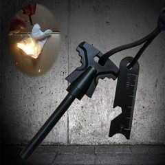 Fire Stone Lighter Magnesium Flint Scraper Starter Outdoor Survival Camping New