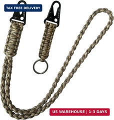 Paracord Lanyard Key Strap Neck Lanyard Keychain Braided Lanyard Heavy Duty for