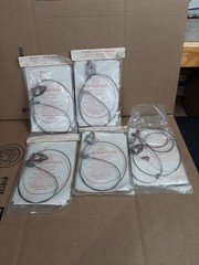 Lot Of 5 Vintage Thompson Survival Snare Kits Muskrat Rabbit ? Military?