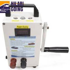 Emergency Power Supply Charger Camping Outdoor Portable Hand Crank Generator