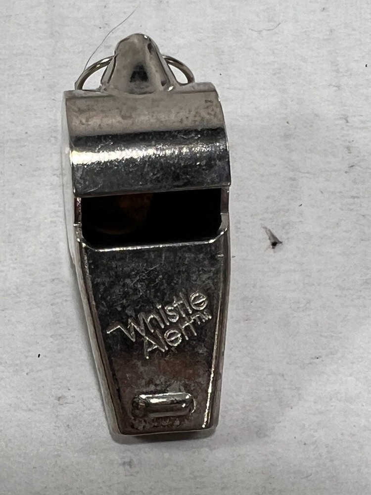 Metal Referee Coach Sports Whistle Extra Loud Whistle Vintage