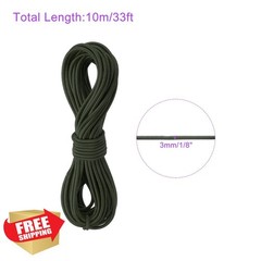 DMiotech 3mm 33ft Army Green Stretchy Cord