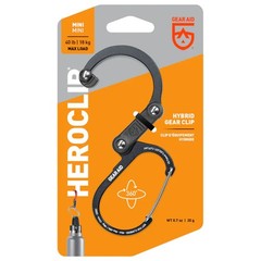 Gear Aid Heroclip Mini Hybrid Camping Gear Clip – Forest Green