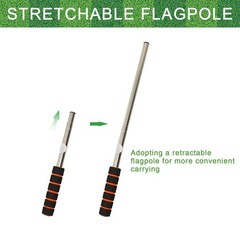 Soccer Referee Kit 2 Pcs Checkered Linesman Soccere Flags, Red Yellow Ref Cards