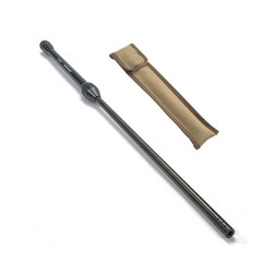Campingmoon Stainless Steel Telescopic Pocket Bellows Camping Fire Tube