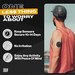 Freestyle Libre 1 & 2 Compatible Medical Patches – Long-Lasting & Skin-Friendly