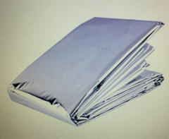 10 Emergency Thermal Blanket Trauma Military Survival Silver Blankets