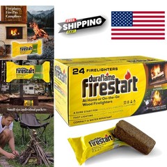 Sustainable Fire Starter Sticks 24 Count Eco Friendly for Every Occasion