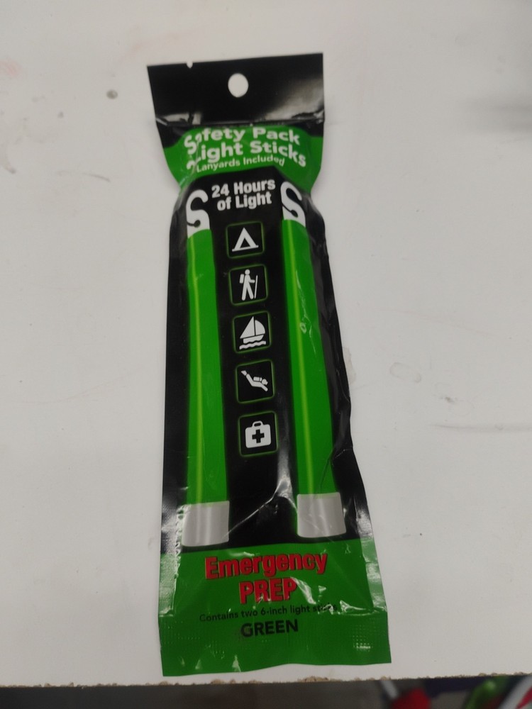 6-inch Green Emergency Light Sticks